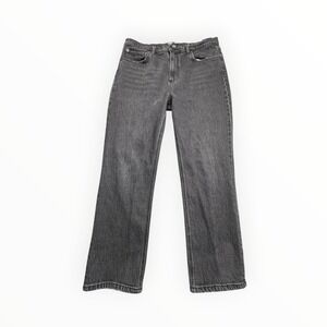 Kirkland Signature Jeans Womens 14 Black High‎ Rise Straight Fit 7771739 Denim